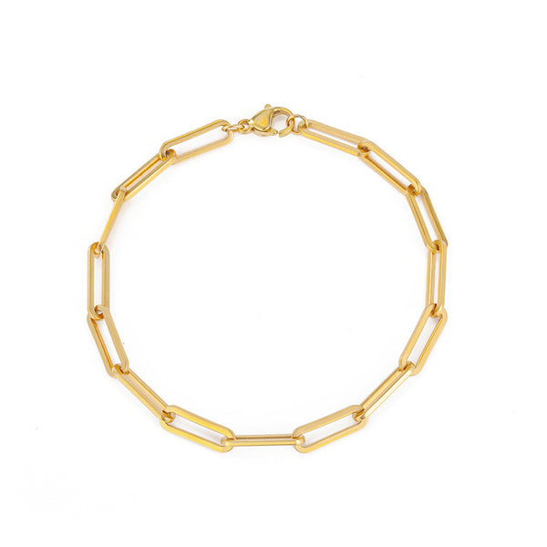 Paperclip Chain Bracelet