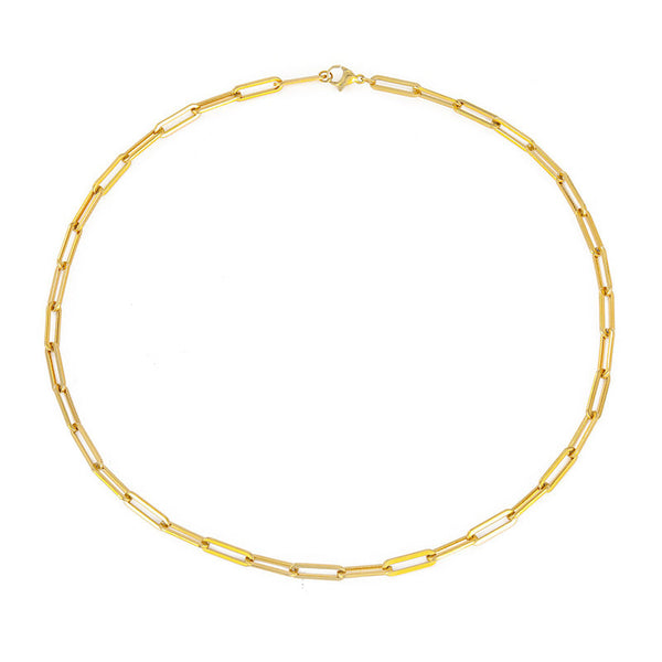 Paperclip Chain Necklace