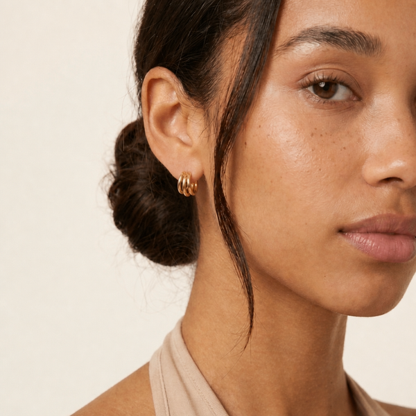 Triple Hoop Earrings