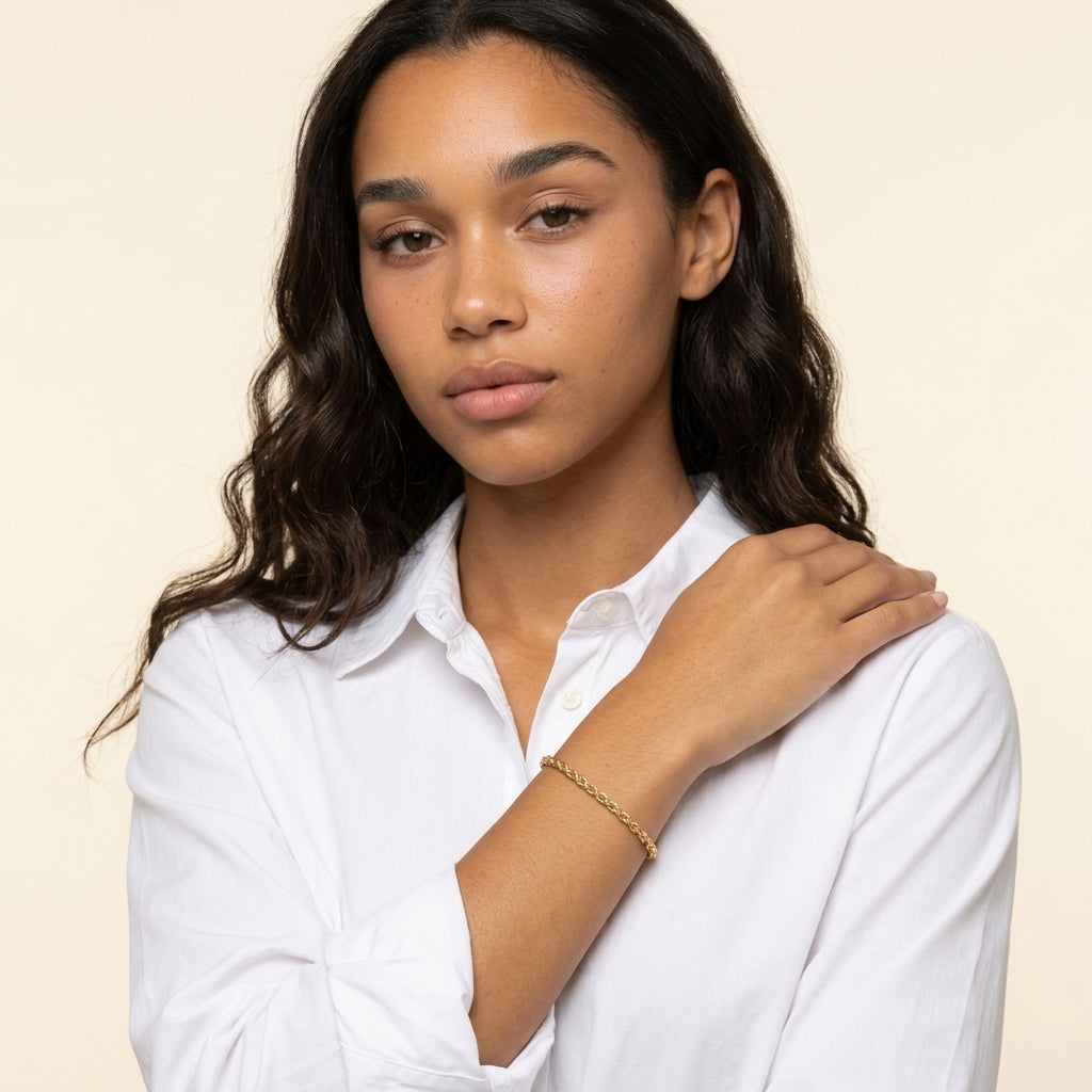 Twist Chain Bracelet