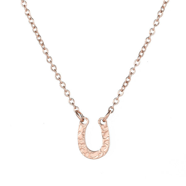 Lamia Horse Shoe Pendant Necklace
