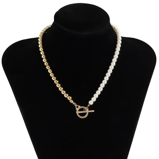 The Brook Pearl Clasp Necklace