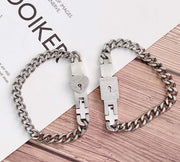 Lock And Key Lovers Bracelet