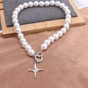 Radiant Star Pearl Necklace