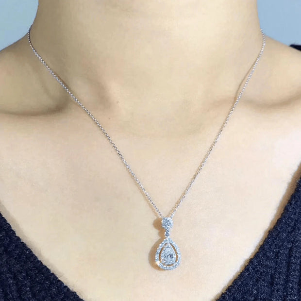 Charlotte Pear Drop Necklace
