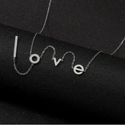 LOVE Lettering Necklace