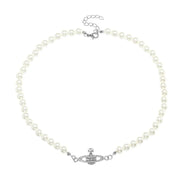 The Saturn Pearl Choker Necklace