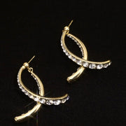 Fishtail Gold Plated Earrings