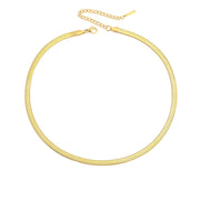 Stella Herringbone Chain Necklace