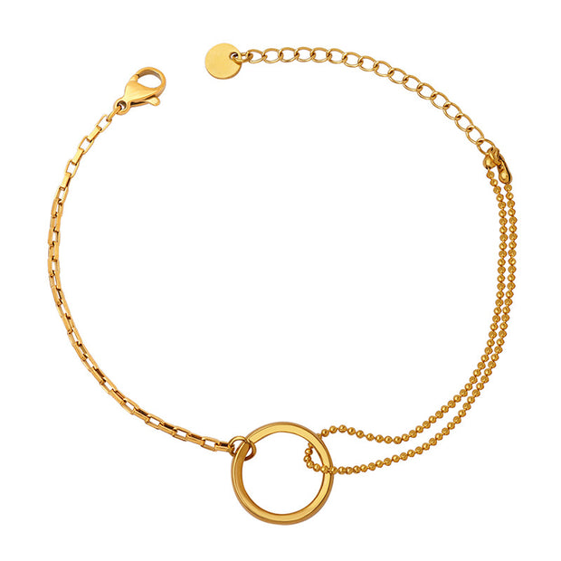 Luria Golden Hoop Bracelet