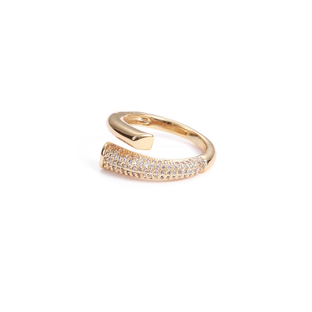 Vivianne Gold Twist Ring