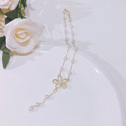 Yvonne Floral Pearl Necklace