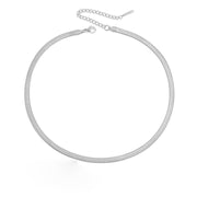Stella Herringbone Chain Necklace