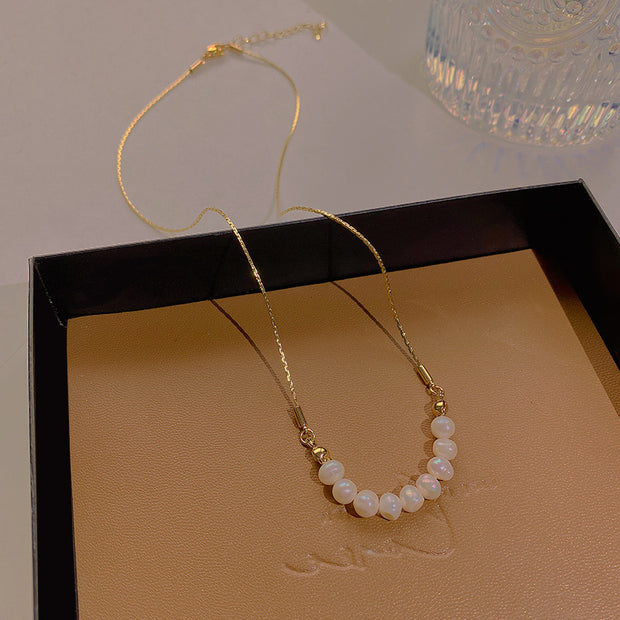 The Tranquil Pearl Necklace