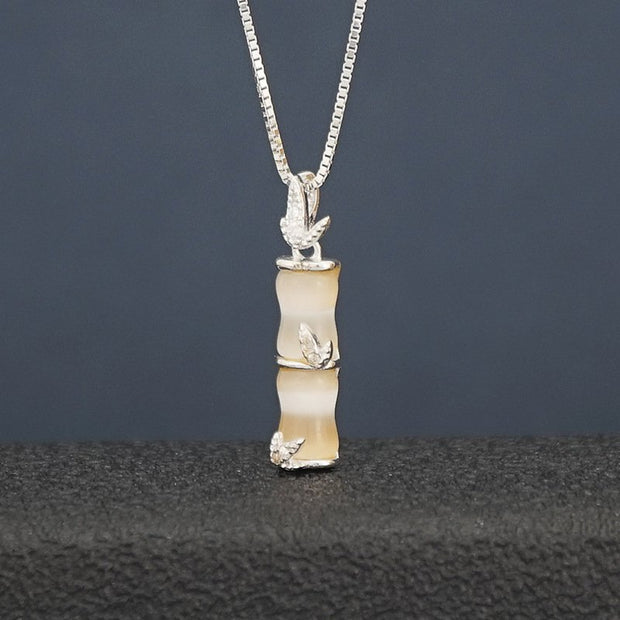 Luxe Bamboo Chain Pendant