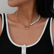 The Brook Pearl Clasp Necklace