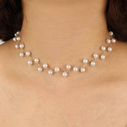 The Talise Pearl Vine Necklace